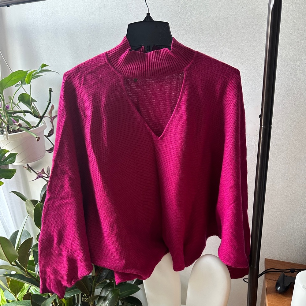Free people cashmere blend sweater